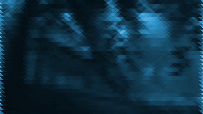 Blue triangular pattern texture