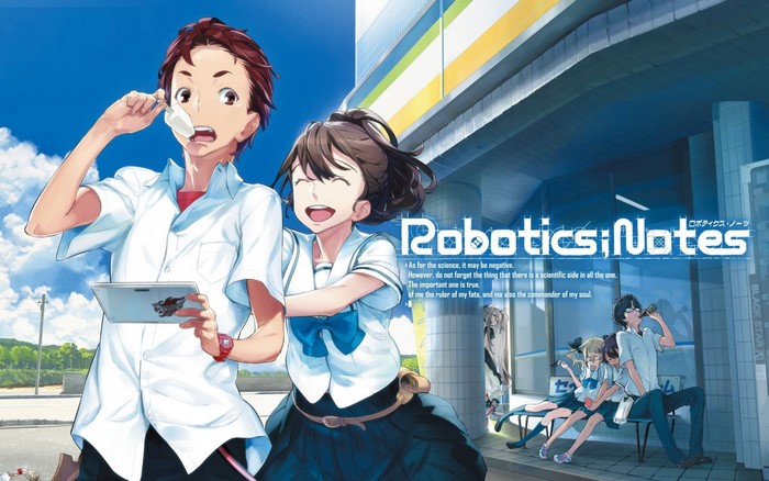 Robotics;Notes anime characters
