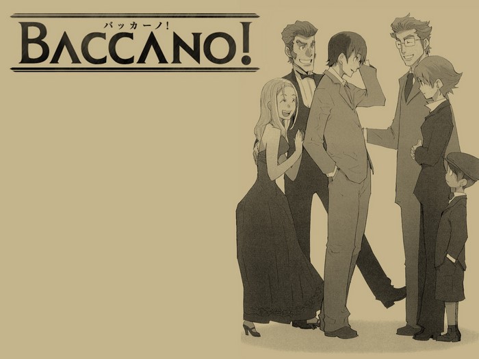 Baccano! characters in formal attire