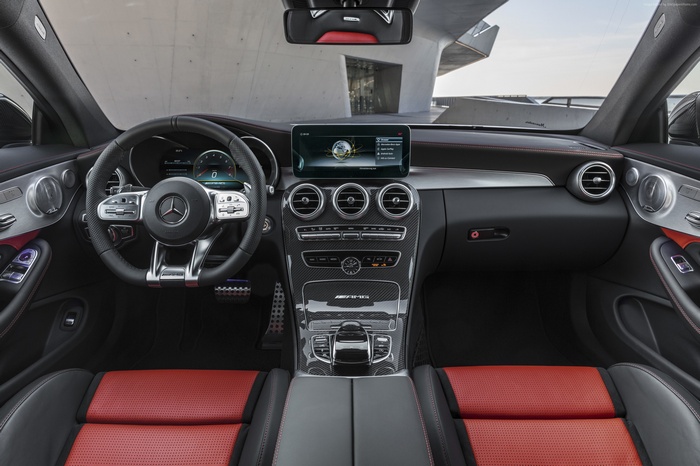 2019 Mercedes-Benz C63 S AMG Coupe Interior 4K