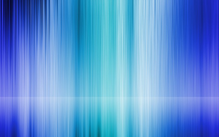 Abstract blue and teal vertical lines with reflection