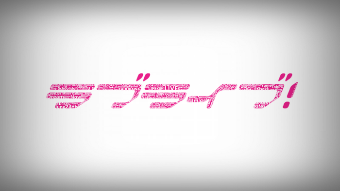 Love Live! typography logo
