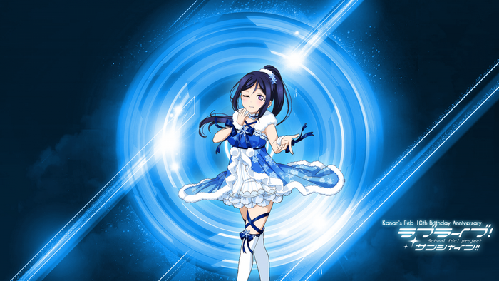 Kanan Matsuura from Love Live! Sunshine!!