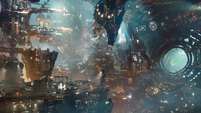 Knowhere Metropolis from Guardians of the Galaxy