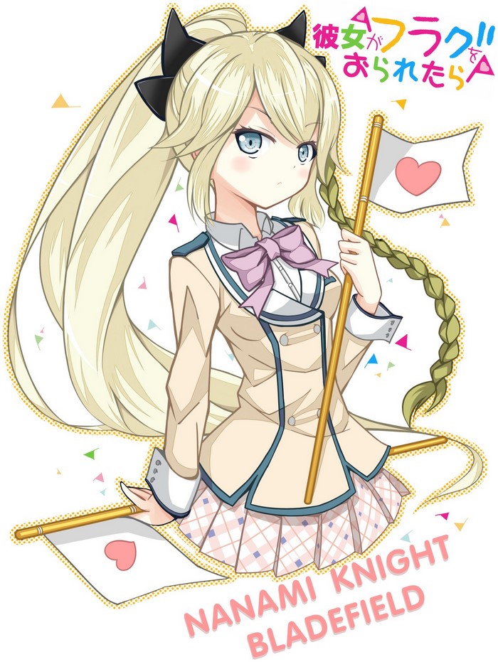Nanami Knight Bladefield from Kanojo ga Flag wo Oraretara