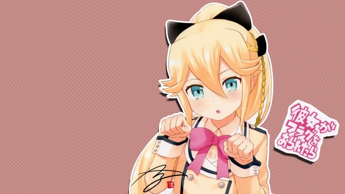 Nanami Knight Bladefield from Kanojo ga Flag wo Oraretara