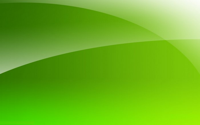Abstract green and white wavy shapes