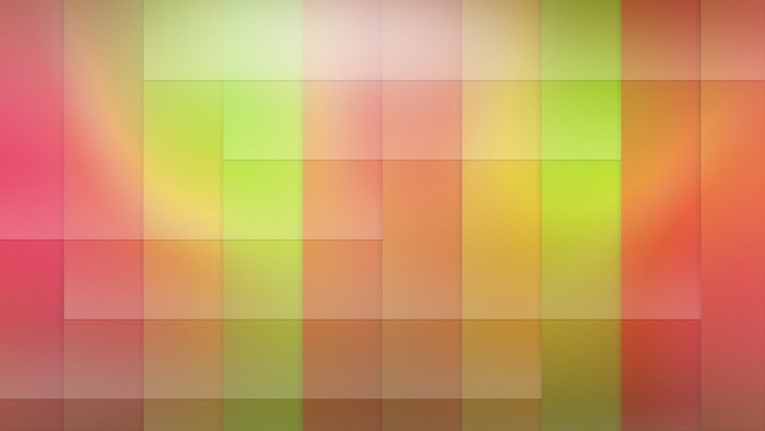 Abstract Geometric Pattern with Green and Pink Hues