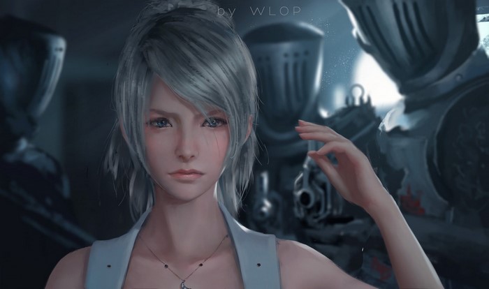 Luna Final Fantasy XV by WLOP