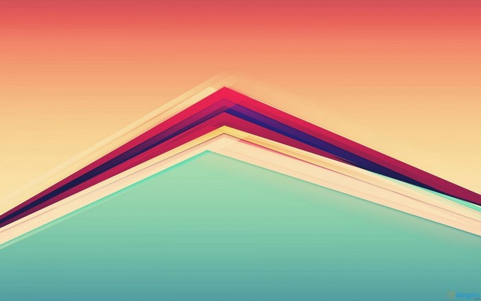 Abstract geometric shapes with diagonal lines and gradient colors