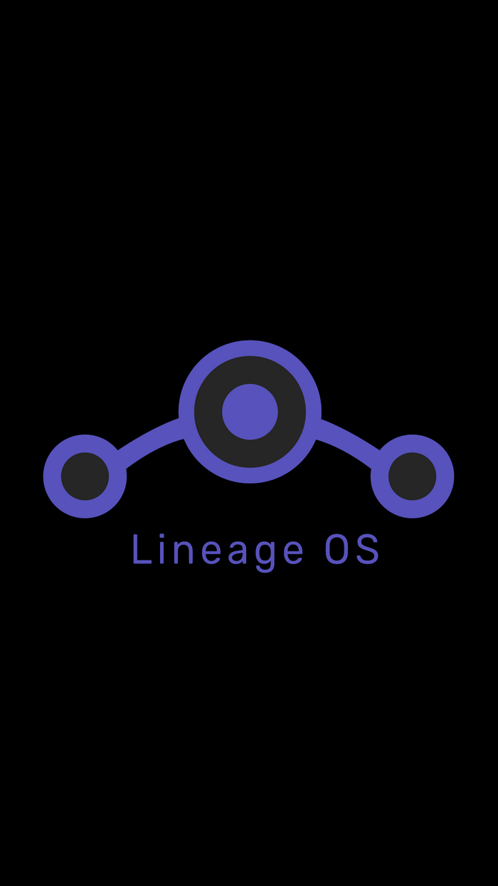 Lineage OS logo and text