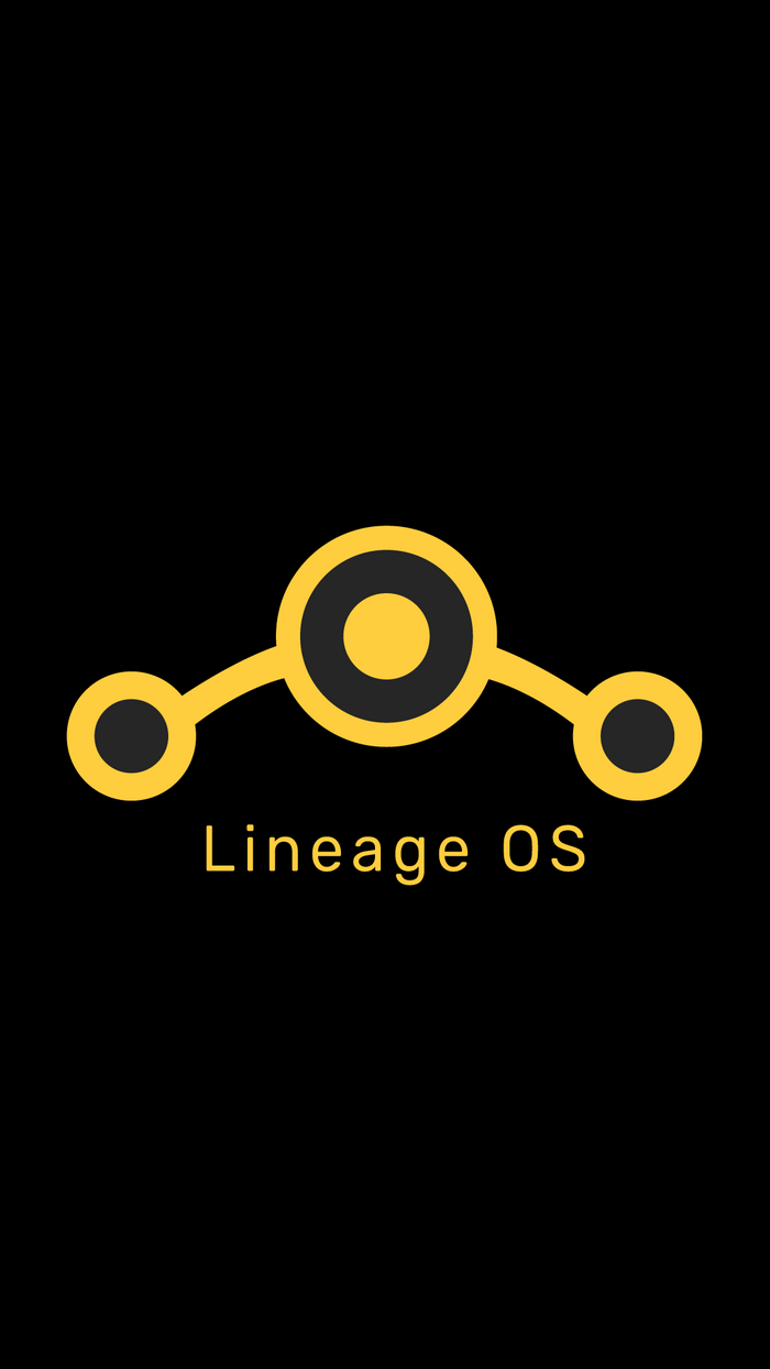 Lineage OS logo and text