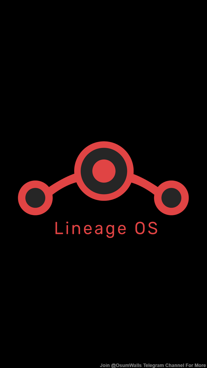 Lineage OS logo and text