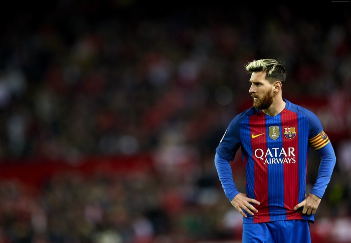 Barcelona, 4K, soccer, FCB, Lionel Messi