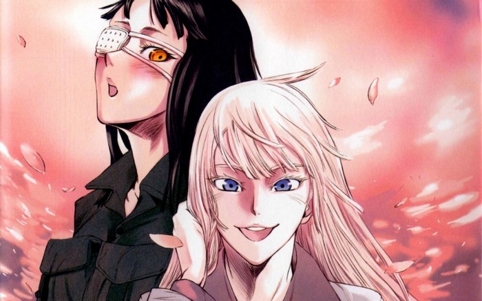 Koko Hekmatyar and Sofia Valmer from Jormungand