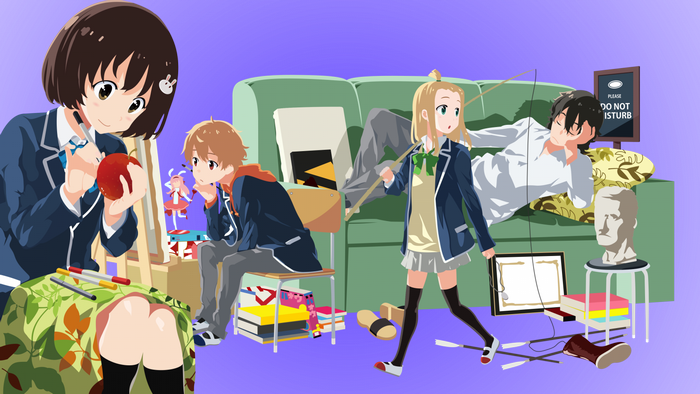 Kono Bijutsubu ni wa Mondai ga Aru: Usami Mizuki, Uchimaki Subaru, Colette