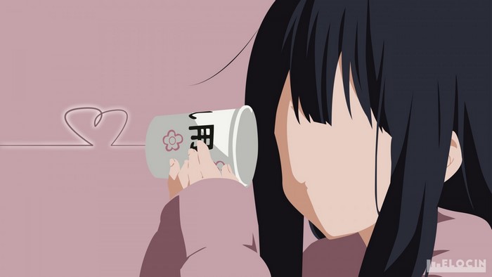 Tamako Market: Kitashirakawa Tamako holding a cup