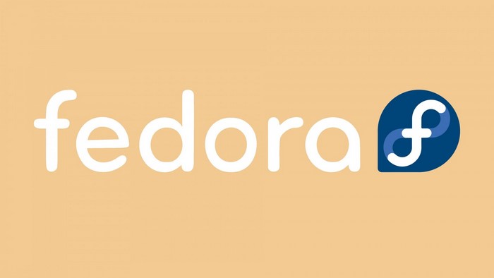 Fedora logo with text