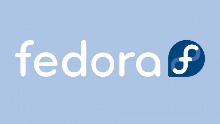 Fedora logo with text and icon