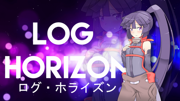 Log Horizon Anime Title Card