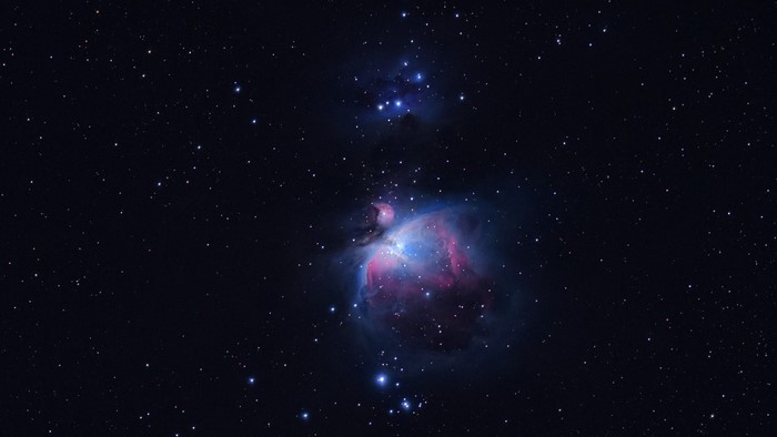 Great Orion Nebula in Outer Space