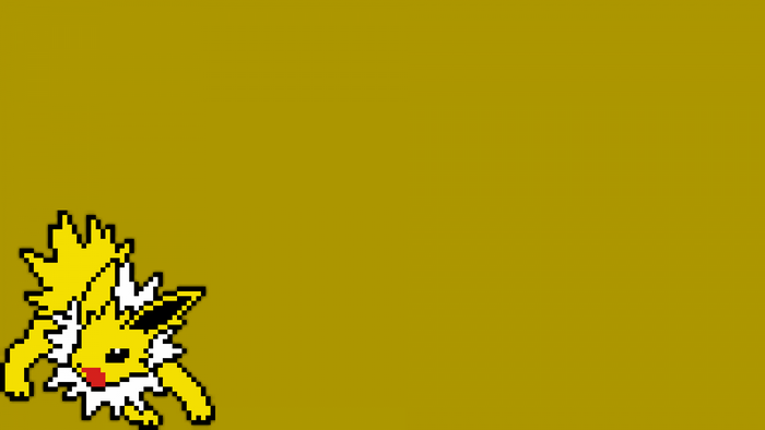 Jolteon pixel art