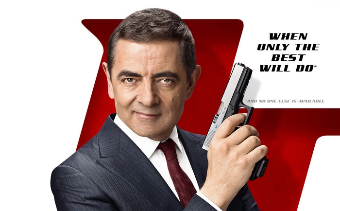 Johnny English Strikes Again Poster with Rowan Atkinson
