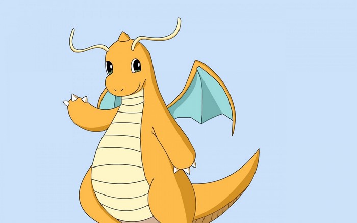 Dragonite from Pokemon