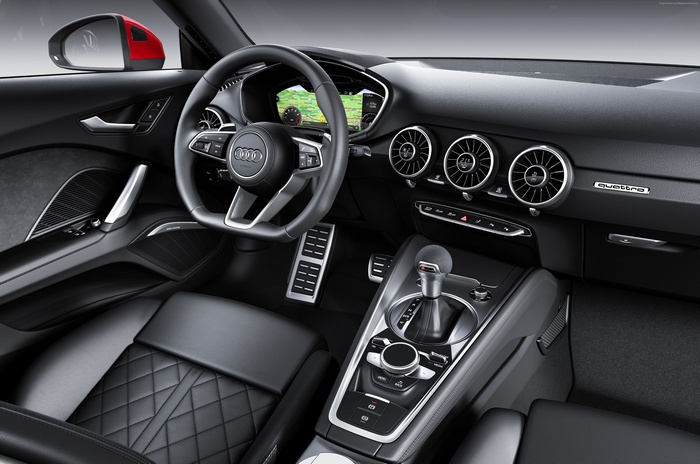 Audi TT Quattro Coupe Interior 4K
