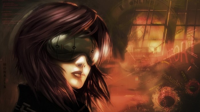 Motoko Kusanagi from Ghost in the Shell
