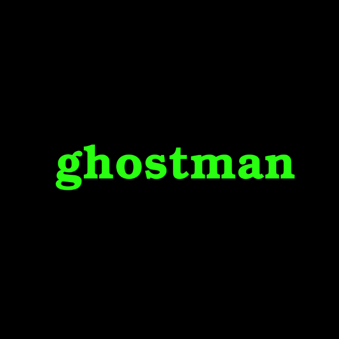 Ghostman text from Call of Duty Ghosts