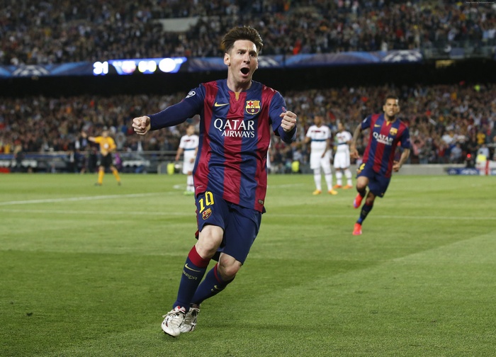 Lionel Messi from FCB Barcelona 4K