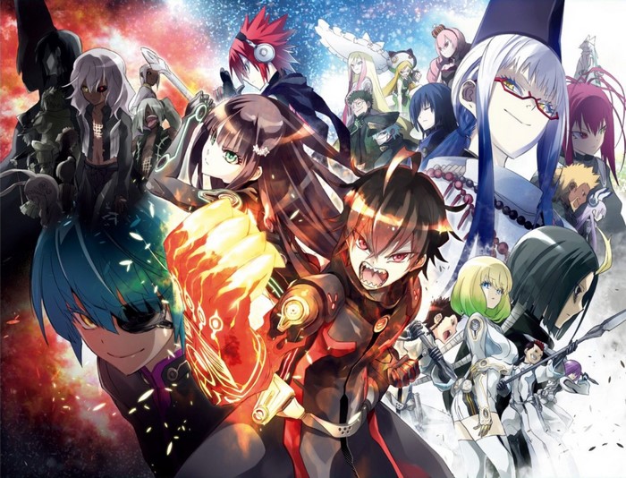 Sousei no Onmyouji characters illustration