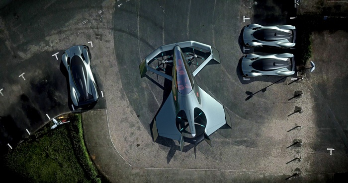 Aston Martin VVC Flying Taxi 4K