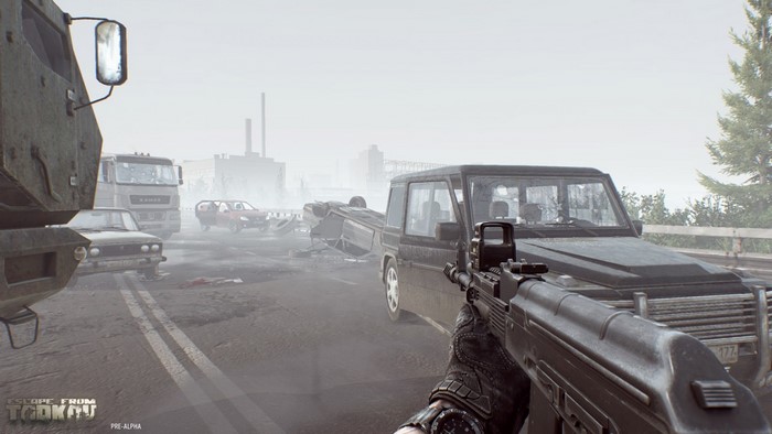 Escape from Tarkov first-person shooter gameplay