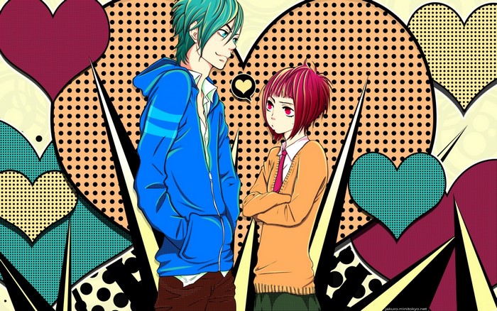 Kurosawa Yamato and Tachibana Mei from Sukitte Ii na yo
