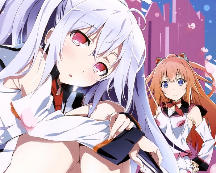 Isla and Kinushima Michiru from Plastic Memories