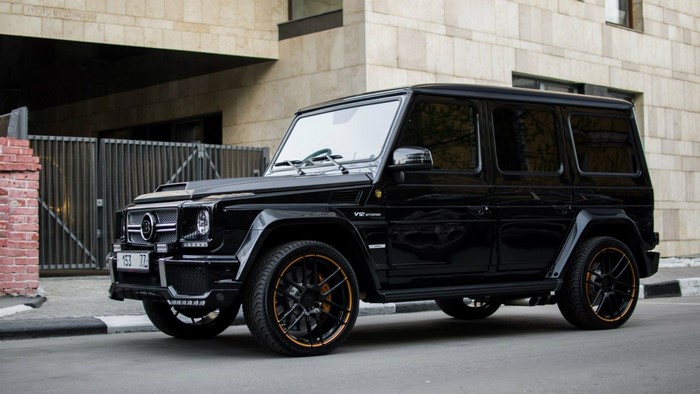 Black Mercedes-Benz G 63 AMG Black Series SUV