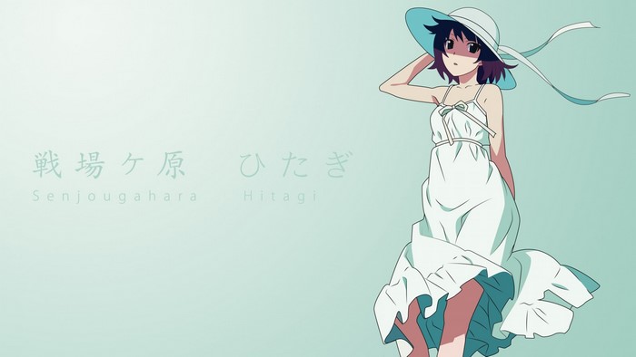 Senjougahara Hitagi from Monogatari Series