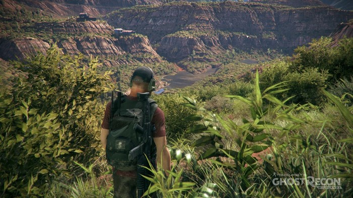 Tom Clancy's Ghost Recon Wildlands character in wilderness