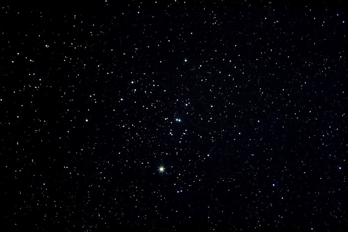 Night sky filled with countless stars