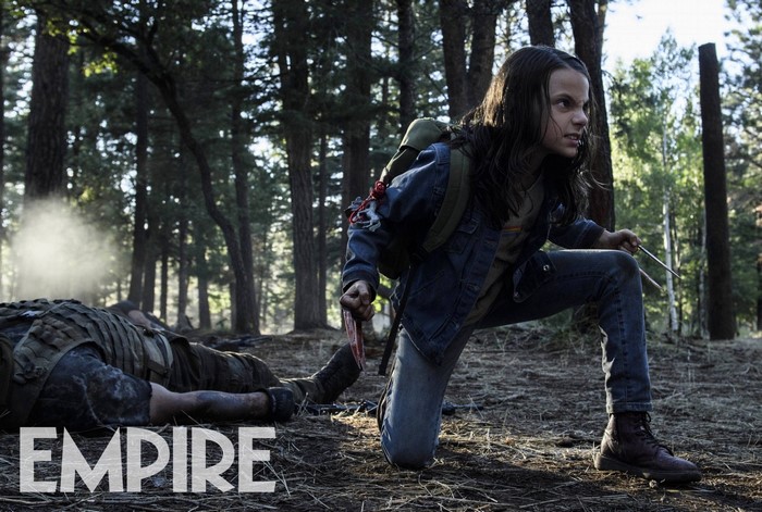 X-23 Laura Kinney from Logan in a forest
