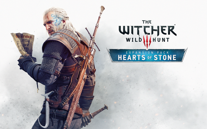 Geralt of Rivia from The Witcher 3: Wild Hunt Expansion Pack Hearts of Stone