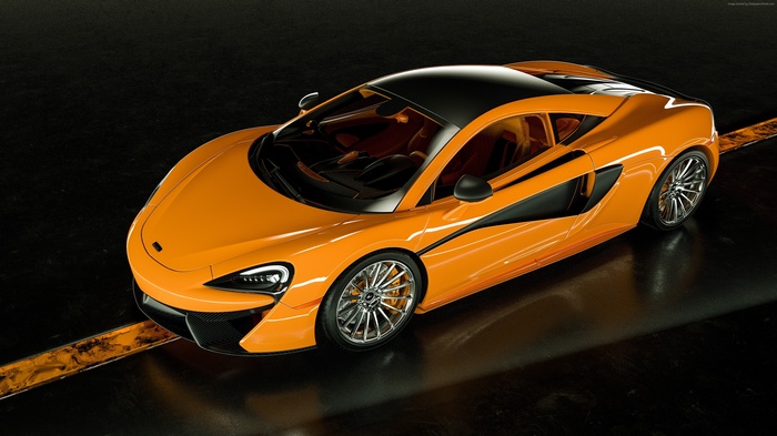 4K McLaren 570S supercar