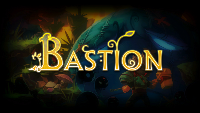 Bastion video game title screen