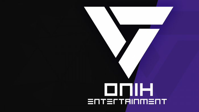 Onih Entertainment logo with geometric design