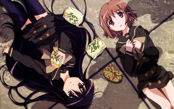 Shana and Kazumi from Shakugan no Shana