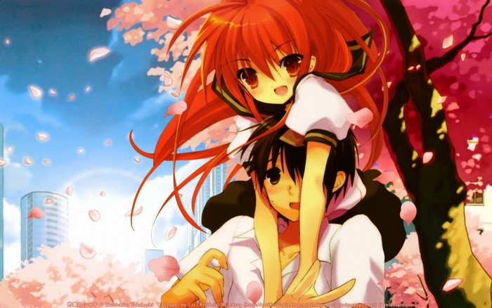 Shana and Sakai Yuji from Shakugan no Shana