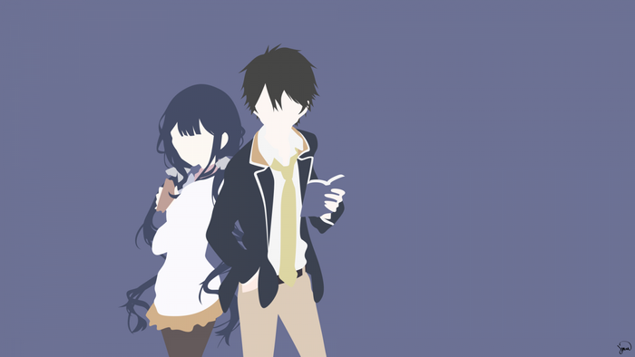 Masamune Makabe and Aki Adagaki from Masamune-kun's Revenge