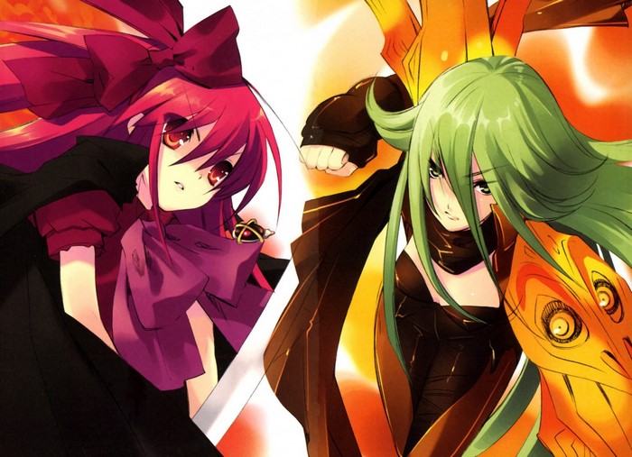 Shana and Pheles from Shakugan no Shana